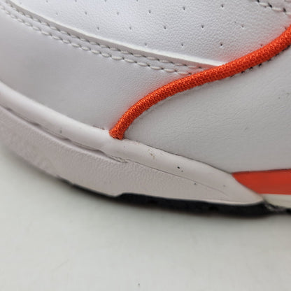 【中古品】【メンズ】 NIKE ナイキ AIR FLIGHT 89 EMB CZ6097-100 エアフライト スニーカー 靴 160-260823-as-01-izu サイズ：28cm カラー：WHITE/BLACK-TEAM ORANGE 万代Net店