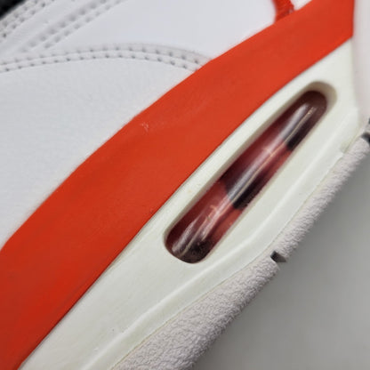 【中古品】【メンズ】 NIKE ナイキ AIR FLIGHT 89 EMB CZ6097-100 エアフライト スニーカー 靴 160-260823-as-01-izu サイズ：28cm カラー：WHITE/BLACK-TEAM ORANGE 万代Net店