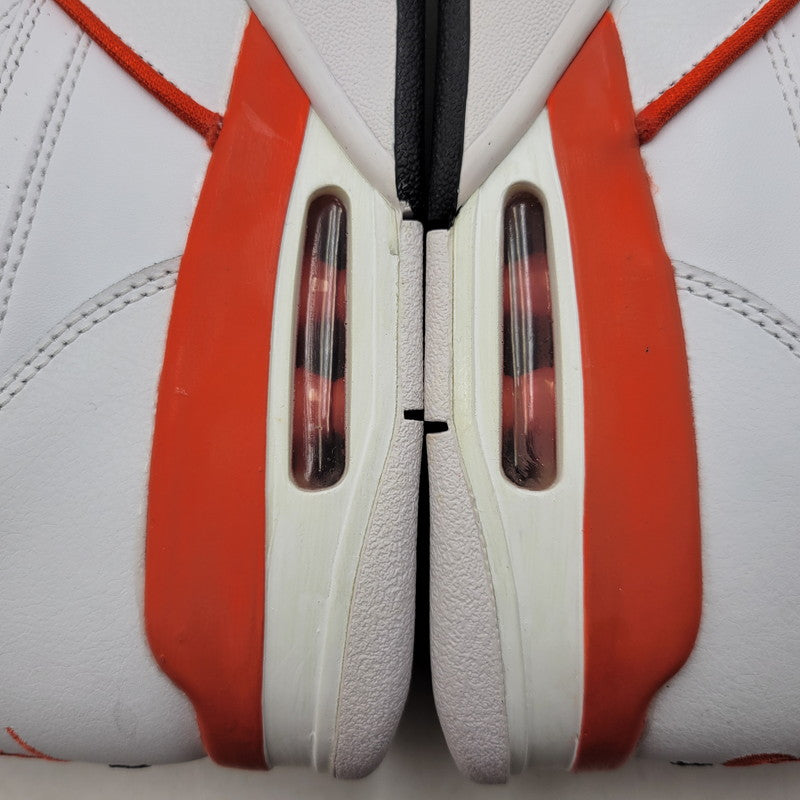【中古品】【メンズ】 NIKE ナイキ AIR FLIGHT 89 EMB CZ6097-100 エアフライト スニーカー 靴 160-260823-as-01-izu サイズ：28cm カラー：WHITE/BLACK-TEAM ORANGE 万代Net店