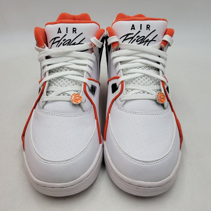 【中古品】【メンズ】 NIKE ナイキ AIR FLIGHT 89 EMB CZ6097-100 エアフライト スニーカー 靴 160-260823-as-01-izu サイズ：28cm カラー：WHITE/BLACK-TEAM ORANGE 万代Net店