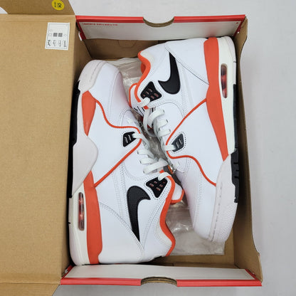 【中古品】【メンズ】 NIKE ナイキ AIR FLIGHT 89 EMB CZ6097-100 エアフライト スニーカー 靴 160-260823-as-01-izu サイズ：28cm カラー：WHITE/BLACK-TEAM ORANGE 万代Net店