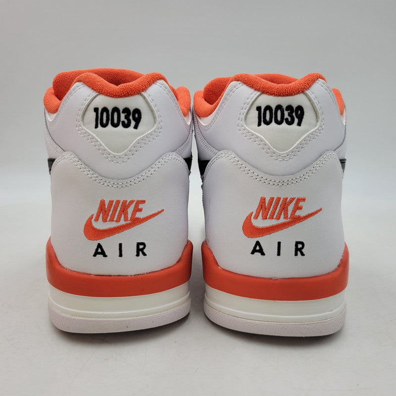 【中古品】【メンズ】 NIKE ナイキ AIR FLIGHT 89 EMB CZ6097-100 エアフライト スニーカー 靴 160-260823-as-01-izu サイズ：28cm カラー：WHITE/BLACK-TEAM ORANGE 万代Net店