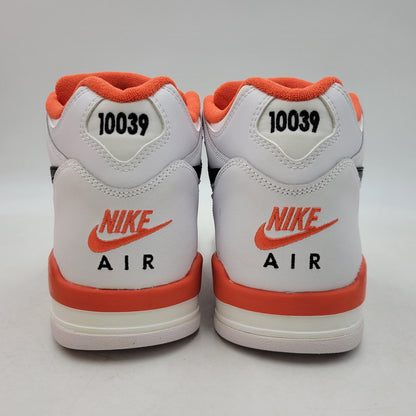 【中古品】【メンズ】 NIKE ナイキ AIR FLIGHT 89 EMB CZ6097-100 エアフライト スニーカー 靴 160-260823-as-01-izu サイズ：28cm カラー：WHITE/BLACK-TEAM ORANGE 万代Net店
