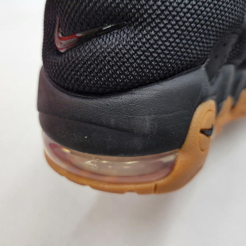 【中古美品】【メンズ】 NIKE ナイキ AIR MORE UPTEMPO LOW FZ3055-003 エア モア アップテンポ ロー スニーカー 靴 160-260823-as-04-izu サイズ：28.5cm カラー：BLACK/BLACK-GUM MED BROWN 万代Net店