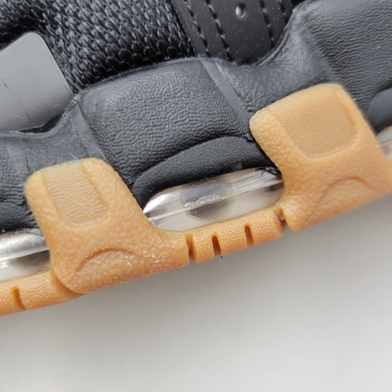 【中古美品】【メンズ】 NIKE ナイキ AIR MORE UPTEMPO LOW FZ3055-003 エア モア アップテンポ ロー スニーカー 靴 160-260823-as-04-izu サイズ：28.5cm カラー：BLACK/BLACK-GUM MED BROWN 万代Net店