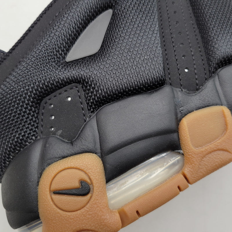 【中古美品】【メンズ】 NIKE ナイキ AIR MORE UPTEMPO LOW FZ3055-003 エア モア アップテンポ ロー スニーカー 靴 160-260823-as-04-izu サイズ：28.5cm カラー：BLACK/BLACK-GUM MED BROWN 万代Net店