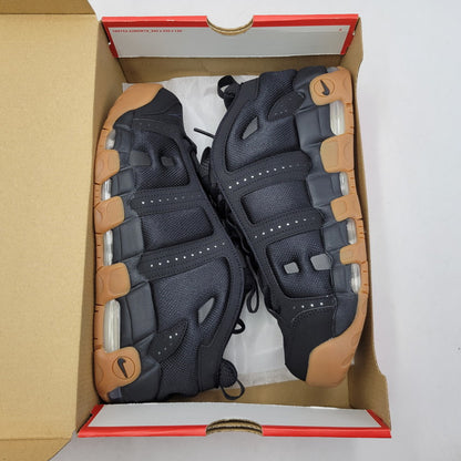 【中古美品】【メンズ】 NIKE ナイキ AIR MORE UPTEMPO LOW FZ3055-003 エア モア アップテンポ ロー スニーカー 靴 160-260823-as-04-izu サイズ：28.5cm カラー：BLACK/BLACK-GUM MED BROWN 万代Net店
