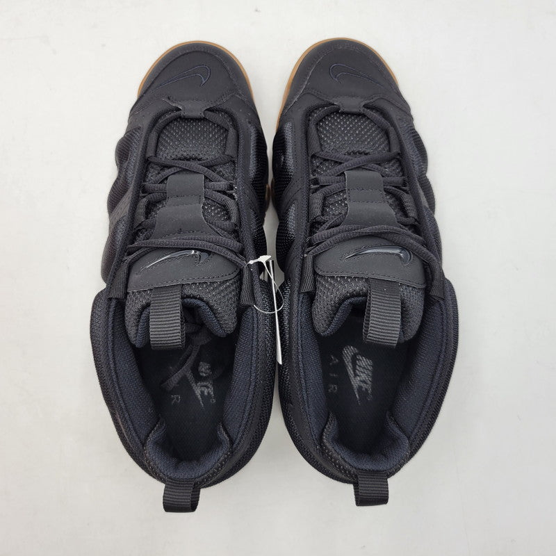 【中古美品】【メンズ】 NIKE ナイキ AIR MORE UPTEMPO LOW FZ3055-003 エア モア アップテンポ ロー スニーカー 靴 160-260823-as-04-izu サイズ：28.5cm カラー：BLACK/BLACK-GUM MED BROWN 万代Net店