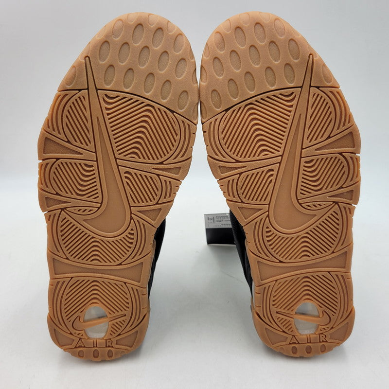【中古美品】【メンズ】 NIKE ナイキ AIR MORE UPTEMPO LOW FZ3055-003 エア モア アップテンポ ロー スニーカー 靴 160-260823-as-04-izu サイズ：28.5cm カラー：BLACK/BLACK-GUM MED BROWN 万代Net店