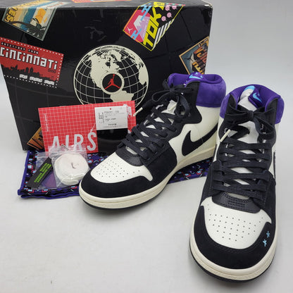 【中古美品】【メンズ】 NIKE ナイキ × OPIUM PARIS オピウムパリ WMNS JORDAN AIR SHIP PE SP FQ8281-100 ウィメンズ ジョーダン エアシップ スニーカー 靴 160-260823-as-05-izu サイズ：28cm カラー：SAIL/BLUE CHILL-BLACK 万代Net店