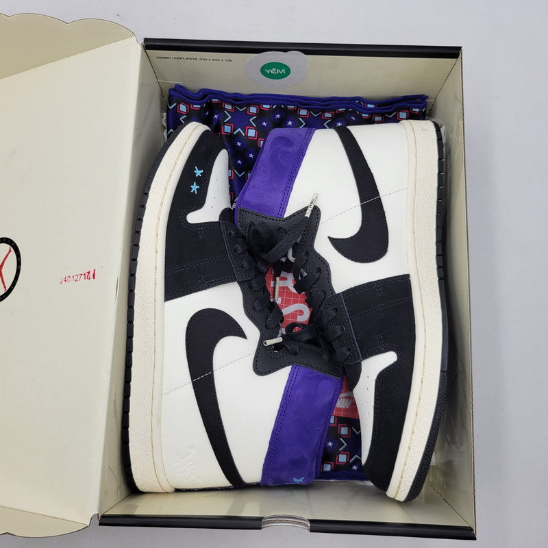 【中古美品】【メンズ】 NIKE ナイキ × OPIUM PARIS オピウムパリ WMNS JORDAN AIR SHIP PE SP FQ8281-100 ウィメンズ ジョーダン エアシップ スニーカー 靴 160-260823-as-05-izu サイズ：28cm カラー：SAIL/BLUE CHILL-BLACK 万代Net店