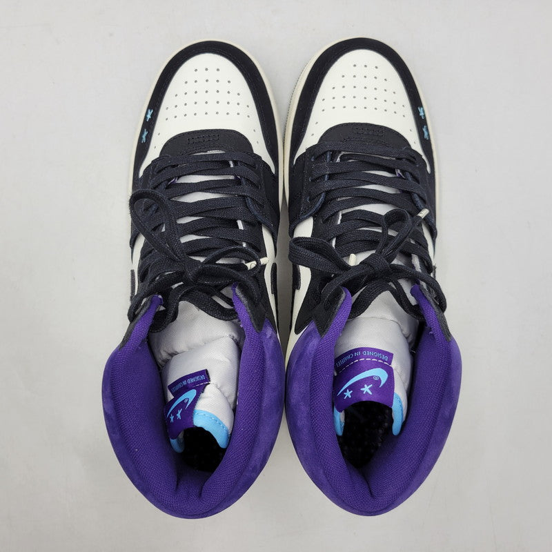 【中古美品】【メンズ】 NIKE ナイキ × OPIUM PARIS オピウムパリ WMNS JORDAN AIR SHIP PE SP FQ8281-100 ウィメンズ ジョーダン エアシップ スニーカー 靴 160-260823-as-05-izu サイズ：28cm カラー：SAIL/BLUE CHILL-BLACK 万代Net店