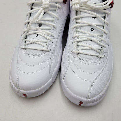 【中古美品】【メンズ】 NIKE ナイキ AIR JORDAN 12 RETRO CT8013-106 エア ジョーダン 12 レトロ スニーカー 靴 160-260823-as-07-izu サイズ：27.5cm カラー：WHITE/BLACK-UNIVERSITY RED 万代Net店