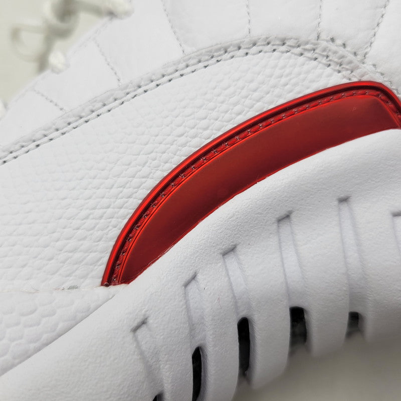 【中古美品】【メンズ】 NIKE ナイキ AIR JORDAN 12 RETRO CT8013-106 エア ジョーダン 12 レトロ スニーカー 靴 160-260823-as-07-izu サイズ：27.5cm カラー：WHITE/BLACK-UNIVERSITY RED 万代Net店