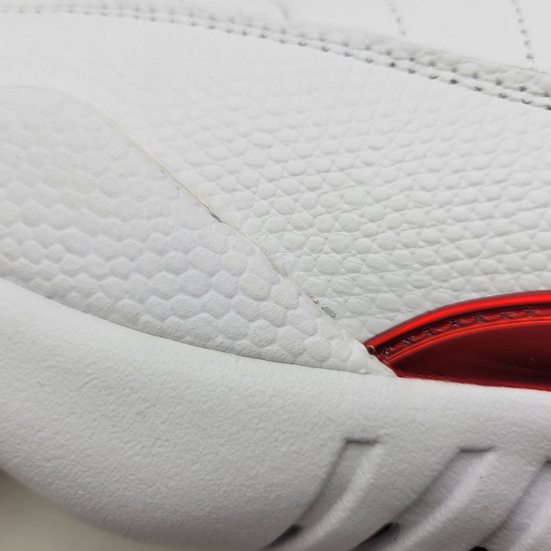【中古美品】【メンズ】 NIKE ナイキ AIR JORDAN 12 RETRO CT8013-106 エア ジョーダン 12 レトロ スニーカー 靴 160-260823-as-07-izu サイズ：27.5cm カラー：WHITE/BLACK-UNIVERSITY RED 万代Net店