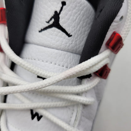 【中古美品】【メンズ】 NIKE ナイキ AIR JORDAN 12 RETRO CT8013-106 エア ジョーダン 12 レトロ スニーカー 靴 160-260823-as-07-izu サイズ：27.5cm カラー：WHITE/BLACK-UNIVERSITY RED 万代Net店