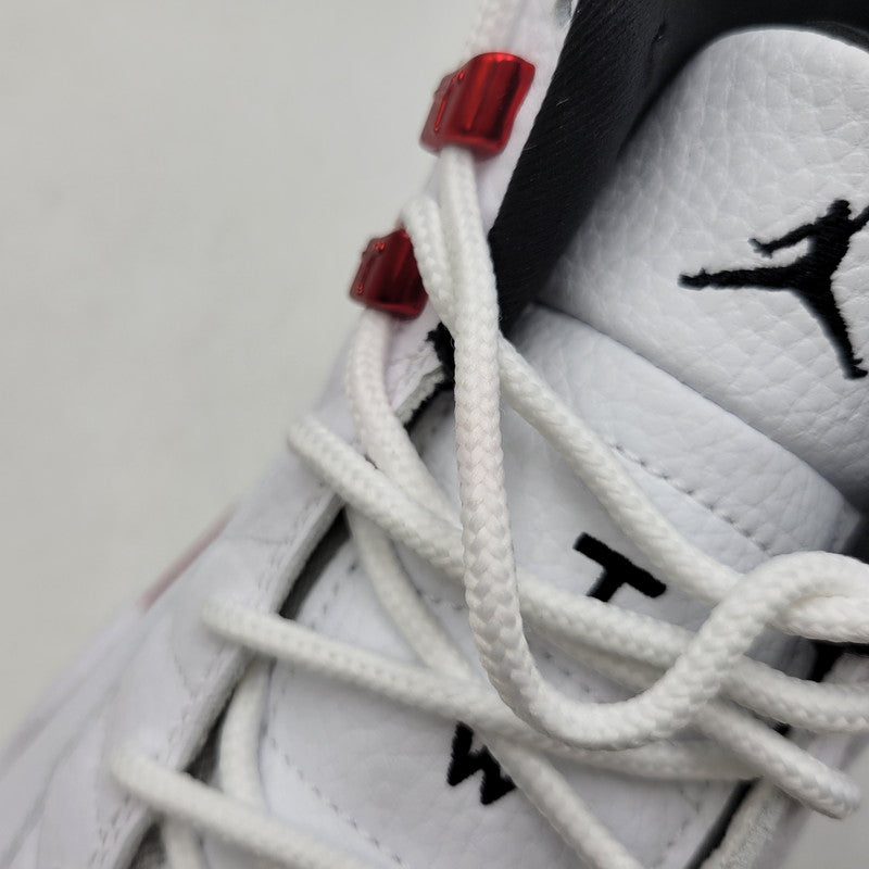 【中古美品】【メンズ】 NIKE ナイキ AIR JORDAN 12 RETRO CT8013-106 エア ジョーダン 12 レトロ スニーカー 靴 160-260823-as-07-izu サイズ：27.5cm カラー：WHITE/BLACK-UNIVERSITY RED 万代Net店