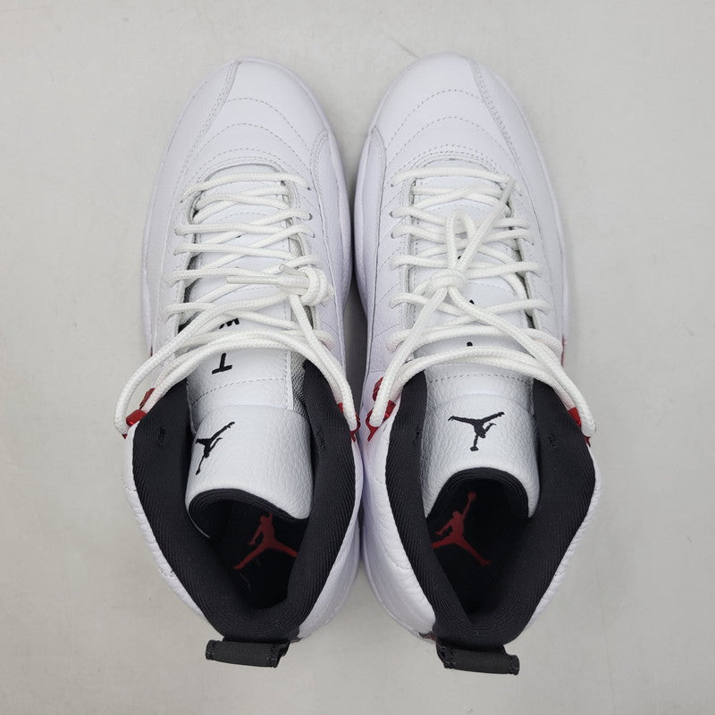 【中古美品】【メンズ】 NIKE ナイキ AIR JORDAN 12 RETRO CT8013-106 エア ジョーダン 12 レトロ スニーカー 靴 160-260823-as-07-izu サイズ：27.5cm カラー：WHITE/BLACK-UNIVERSITY RED 万代Net店