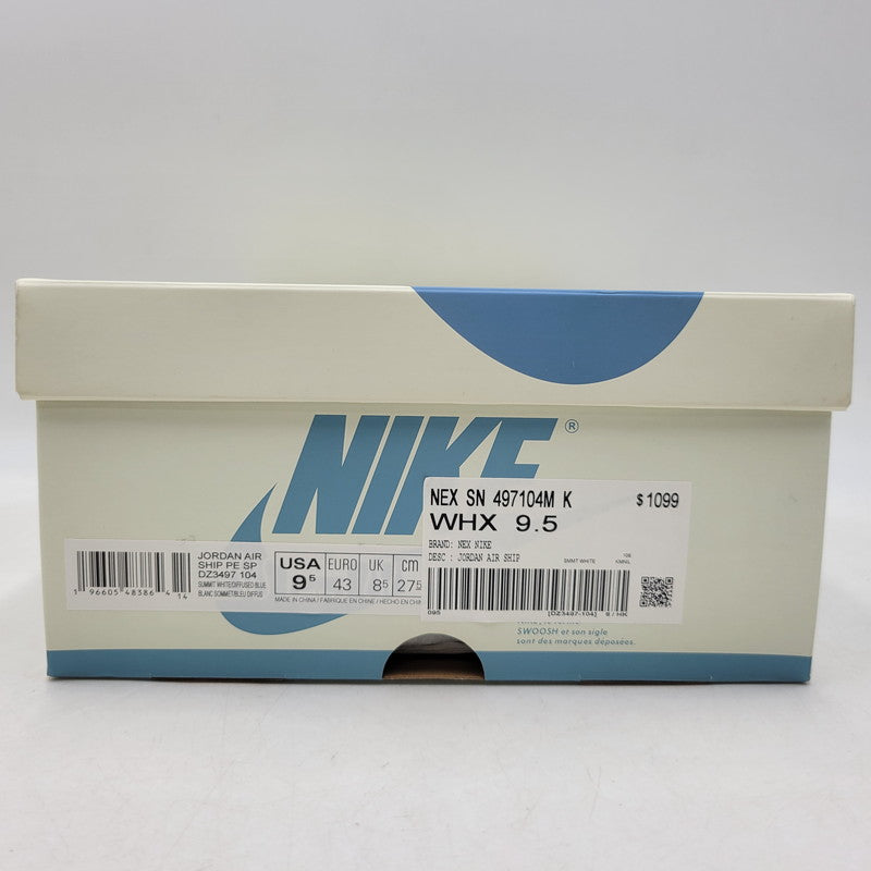 【中古品】【メンズ】 NIKE ナイキ JORDAN AIR SHIP PE SP DZ3497-104 ジョーダン エア シップ PE SP スニーカー 靴 160-260823-as-09-izu サイズ：27.5cm カラー：SUMMIT WHITE/DIFFUSED BLUE 万代Net店
