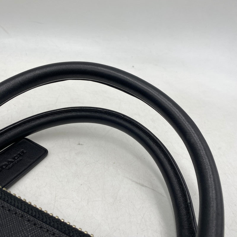 【中古品】【メンズ】 COACH コーチ BUSINESS BAG ビジネスバッグ カバン 鞄 180-260903-as-21-izu カラー：ブラック 万代Net店