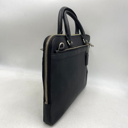 【中古品】【メンズ】 COACH コーチ BUSINESS BAG ビジネスバッグ カバン 鞄 180-260903-as-21-izu カラー：ブラック 万代Net店