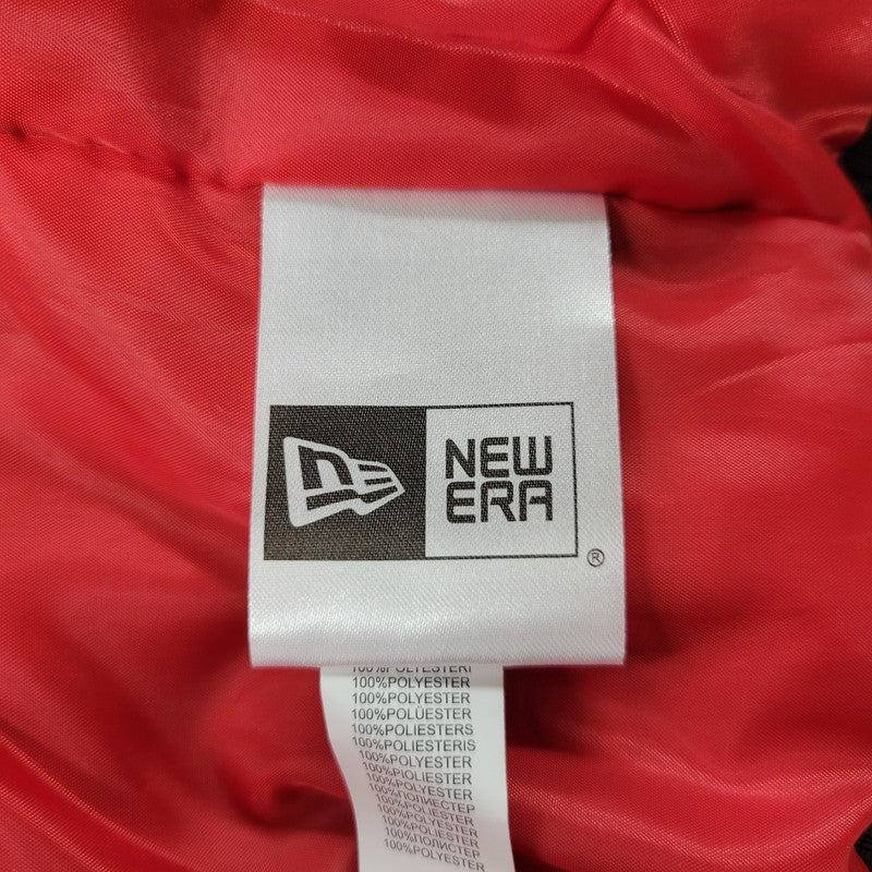 【中古美品】【メンズ】 NEWERA ニューエラ 13102980 SATIN WORDMARK BOMBER JACKET サテン ワードマーク ボンバー ジャケット CHIBUL アウター 148-260824-ya-05-izu サイズ：XL カラー：ブラック 万代Net店