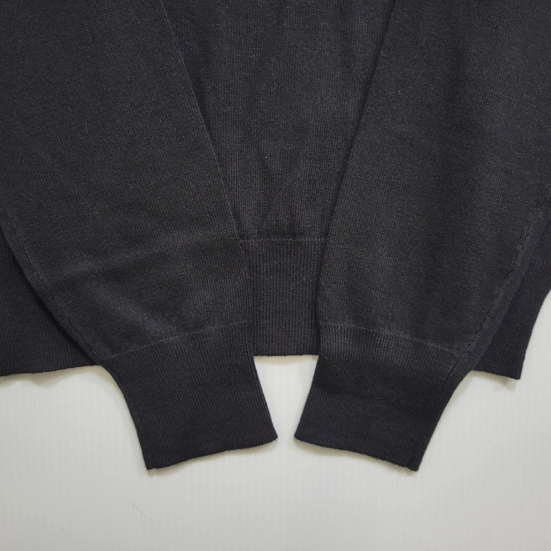 【中古品】【メンズ】 COACH コーチ WOOL KNIT SHIRT 58895U ウール ニット 141-260903-as-07-izu サイズ：XXS カラー：ブラック 万代Net店