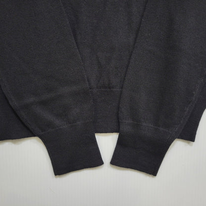 【中古品】【メンズ】 COACH コーチ WOOL KNIT SHIRT 58895U ウール ニット 141-260903-as-07-izu サイズ：XXS カラー：ブラック 万代Net店
