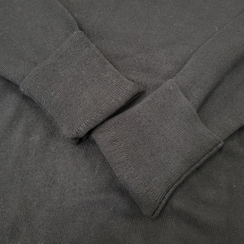 【中古品】【メンズ】 COACH コーチ WOOL KNIT SHIRT 58895U ウール ニット 141-260903-as-07-izu サイズ：XXS カラー：ブラック 万代Net店