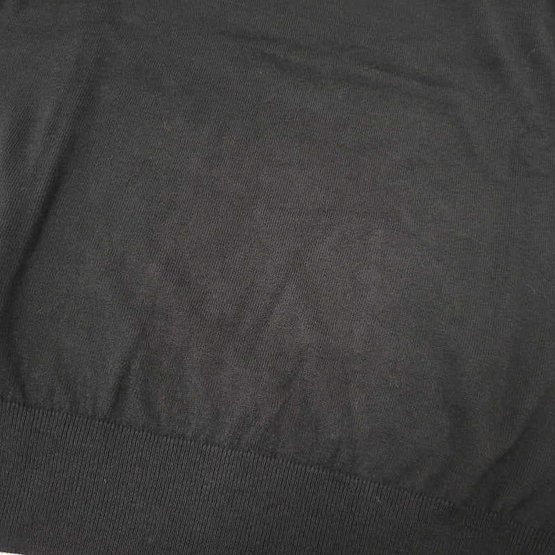 【中古品】【メンズ】 COACH コーチ WOOL KNIT SHIRT 58895U ウール ニット 141-260903-as-07-izu サイズ：XXS カラー：ブラック 万代Net店