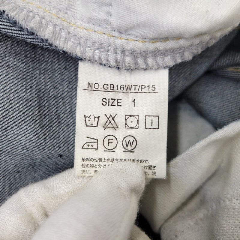 【中古品】【メンズ】 glamb グラム POLY DENIM PANTS GB16WT/P15 ポリー デニムパンツ ジーンズ 153-260903-as-14-izu サイズ：1 カラー：インディゴ 万代Net店