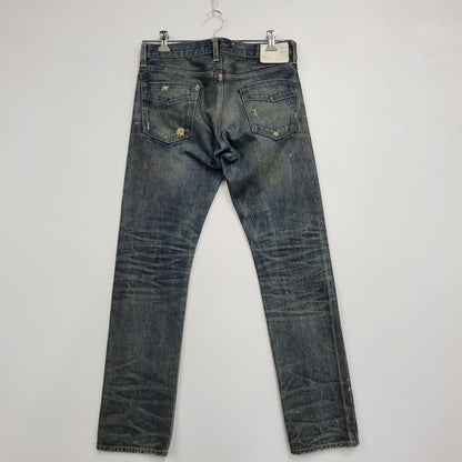 【中古品】【メンズ】 RON HERMAN DENIM ロンハーマン デニム RHD02-GP-B01 USA製 GENEVA DENIM PANTS ジュネーバ デニム パンツ ズボン ボトムス 152-260824-ya-03-izu サイズ：29×32 カラー：インディゴ 万代Net店