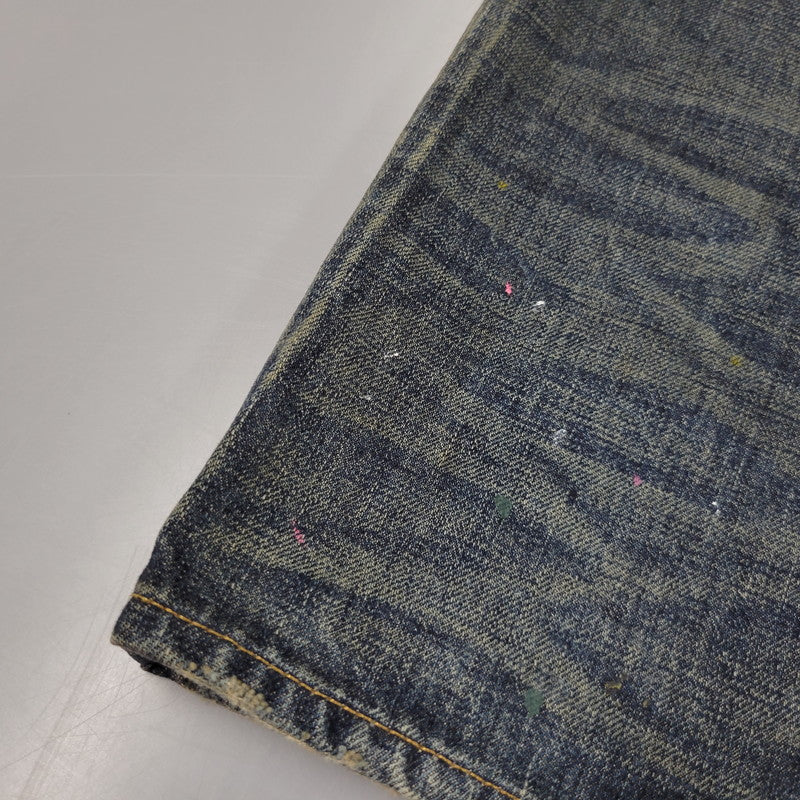 【中古品】【メンズ】 RON HERMAN DENIM ロンハーマン デニム RHD02-GP-B01 USA製 GENEVA DENIM PANTS ジュネーバ デニム パンツ ズボン ボトムス 152-260824-ya-03-izu サイズ：29×32 カラー：インディゴ 万代Net店
