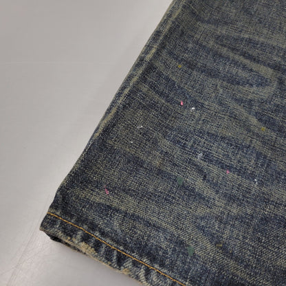 【中古品】【メンズ】 RON HERMAN DENIM ロンハーマン デニム RHD02-GP-B01 USA製 GENEVA DENIM PANTS ジュネーバ デニム パンツ ズボン ボトムス 152-260824-ya-03-izu サイズ：29×32 カラー：インディゴ 万代Net店