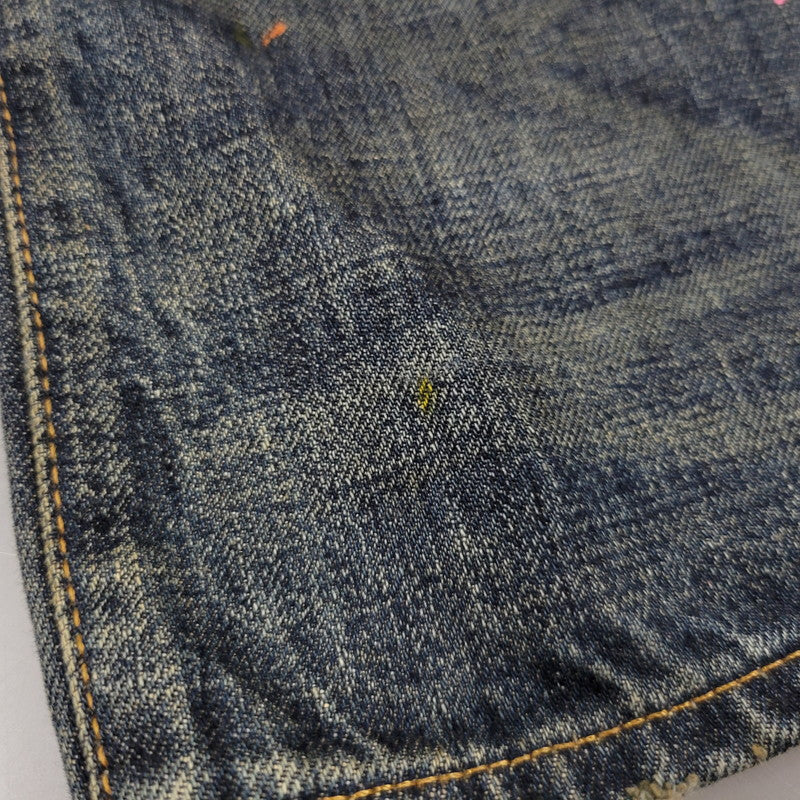 【中古品】【メンズ】 RON HERMAN DENIM ロンハーマン デニム RHD02-GP-B01 USA製 GENEVA DENIM PANTS ジュネーバ デニム パンツ ズボン ボトムス 152-260824-ya-03-izu サイズ：29×32 カラー：インディゴ 万代Net店