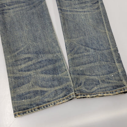 【中古品】【メンズ】 RON HERMAN DENIM ロンハーマン デニム RHD02-GP-B01 USA製 GENEVA DENIM PANTS ジュネーバ デニム パンツ ズボン ボトムス 152-260824-ya-03-izu サイズ：29×32 カラー：インディゴ 万代Net店