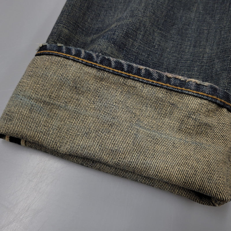 【中古品】【メンズ】 RON HERMAN DENIM ロンハーマン デニム RHD02-GP-B01 USA製 GENEVA DENIM PANTS ジュネーバ デニム パンツ ズボン ボトムス 152-260824-ya-03-izu サイズ：29×32 カラー：インディゴ 万代Net店