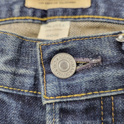 【中古品】【メンズ】 RON HERMAN DENIM ロンハーマン デニム RHD02-GP-B01 USA製 GENEVA DENIM PANTS ジュネーバ デニム パンツ ズボン ボトムス 152-260824-ya-03-izu サイズ：29×32 カラー：インディゴ 万代Net店