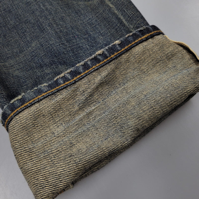 【中古品】【メンズ】 RON HERMAN DENIM ロンハーマン デニム RHD02-GP-B01 USA製 GENEVA DENIM PANTS ジュネーバ デニム パンツ ズボン ボトムス 152-260824-ya-03-izu サイズ：29×32 カラー：インディゴ 万代Net店