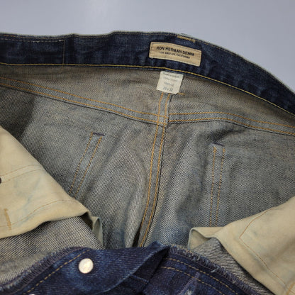 【中古品】【メンズ】 RON HERMAN DENIM ロンハーマン デニム RHD02-GP-B01 USA製 GENEVA DENIM PANTS ジュネーバ デニム パンツ ズボン ボトムス 152-260824-ya-03-izu サイズ：29×32 カラー：インディゴ 万代Net店