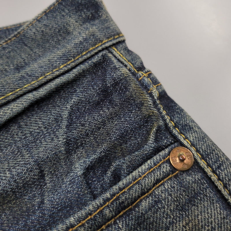 【中古品】【メンズ】 RON HERMAN DENIM ロンハーマン デニム RHD02-GP-B01 USA製 GENEVA DENIM PANTS ジュネーバ デニム パンツ ズボン ボトムス 152-260824-ya-03-izu サイズ：29×32 カラー：インディゴ 万代Net店