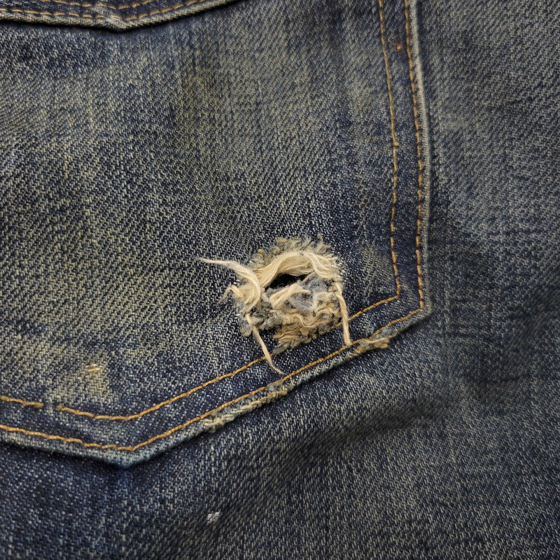 【中古品】【メンズ】 RON HERMAN DENIM ロンハーマン デニム RHD02-GP-B01 USA製 GENEVA DENIM PANTS ジュネーバ デニム パンツ ズボン ボトムス 152-260824-ya-03-izu サイズ：29×32 カラー：インディゴ 万代Net店