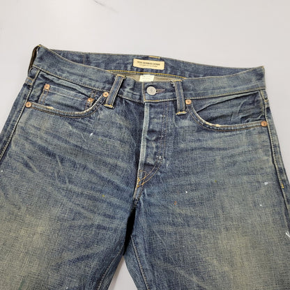 【中古品】【メンズ】 RON HERMAN DENIM ロンハーマン デニム RHD02-GP-B01 USA製 GENEVA DENIM PANTS ジュネーバ デニム パンツ ズボン ボトムス 152-260824-ya-03-izu サイズ：29×32 カラー：インディゴ 万代Net店