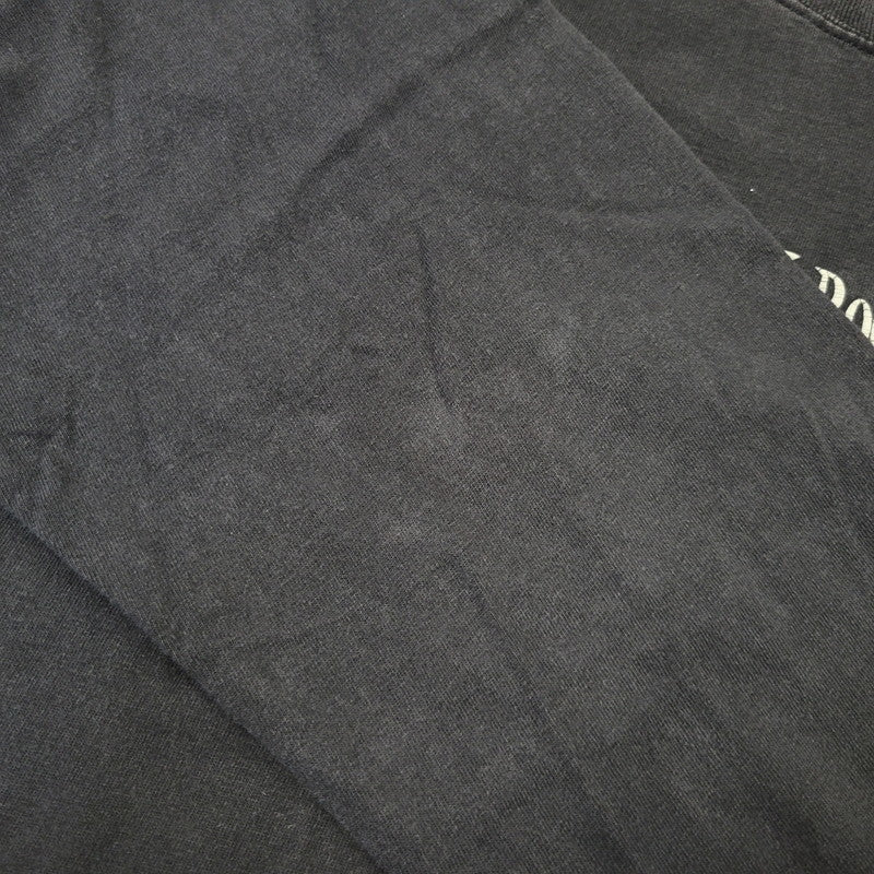 【中古品】【メンズ】 HARD ROCK CAFE ハードロックカフェ USA製 TRIBAL LOGO L S TEE トライバル ロゴ ロングスリーブ Tシャツ トップス 長袖 146-260906-ya-08-izu サイズ：L カラー：ブラック 万代Net店