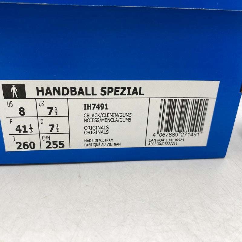 【中古品】【メンズ/レディース】 adidas アディダス HANDBALL SPEZIAL IH7491 ハンドボールスペツィアル スニーカー 靴 161-260903-as-18-izu サイズ：26cm カラー：CBLACK/CLEMIN/GUM5 万代Net店