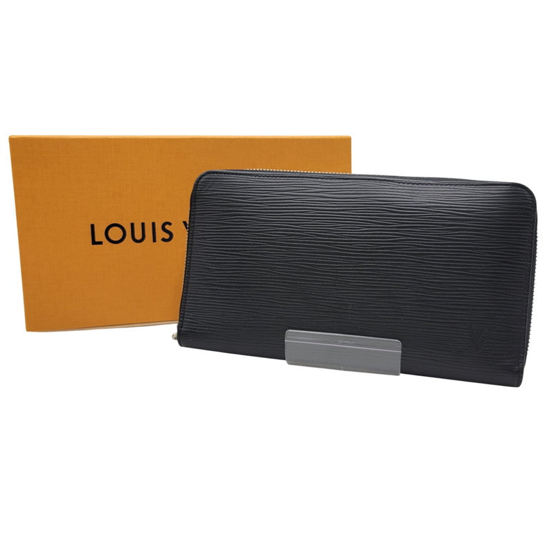 【中古品】【メンズ/レディース】 LOUIS VUITTON ルイ・ヴィトン M62643 エピ ジッピー オーガナイザー NM 179-260823-yn-06-izu カラー：ブラック 万代Net店