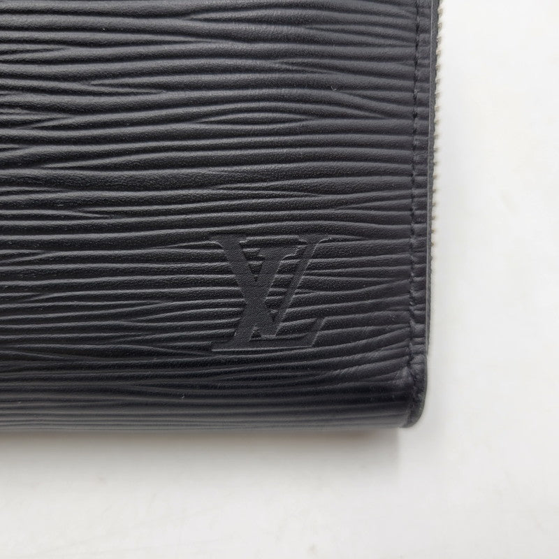 【中古品】【メンズ/レディース】 LOUIS VUITTON ルイ・ヴィトン M62643 エピ ジッピー オーガナイザー NM 179-260823-yn-06-izu カラー：ブラック 万代Net店