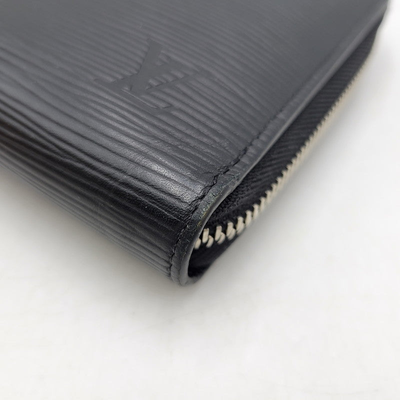 【中古品】【メンズ/レディース】 LOUIS VUITTON ルイ・ヴィトン M62643 エピ ジッピー オーガナイザー NM 179-260823-yn-06-izu カラー：ブラック 万代Net店