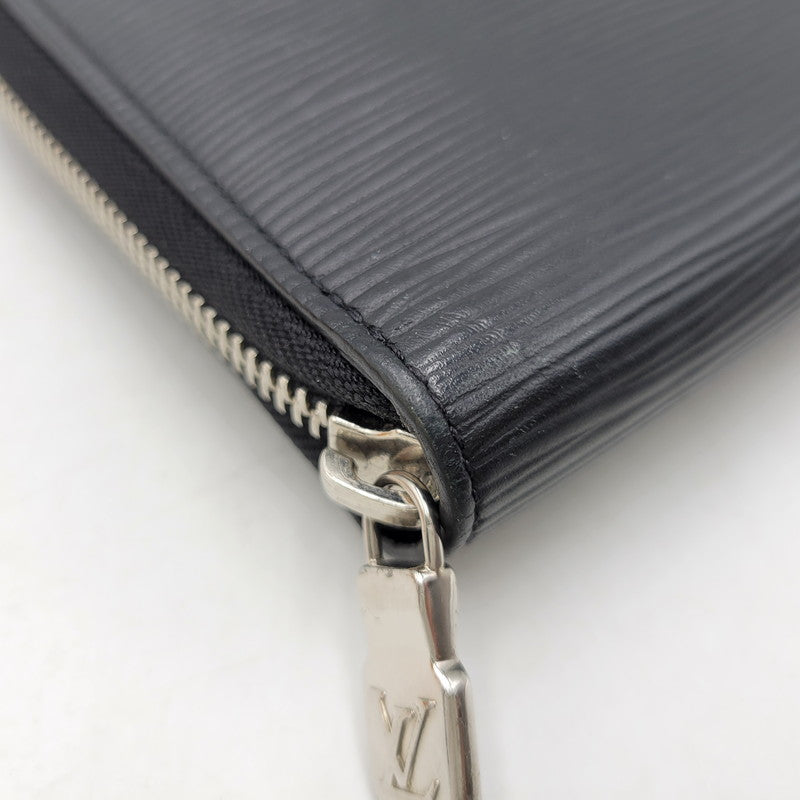 【中古品】【メンズ/レディース】 LOUIS VUITTON ルイ・ヴィトン M62643 エピ ジッピー オーガナイザー NM 179-260823-yn-06-izu カラー：ブラック 万代Net店
