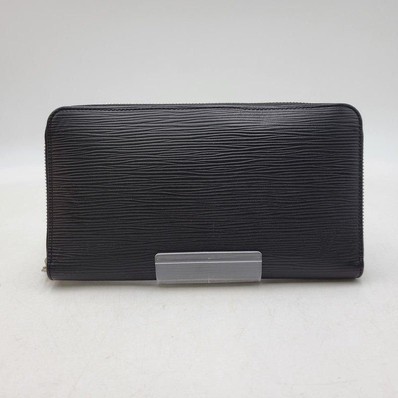 【中古品】【メンズ/レディース】 LOUIS VUITTON ルイ・ヴィトン M62643 エピ ジッピー オーガナイザー NM 179-260823-yn-06-izu カラー：ブラック 万代Net店